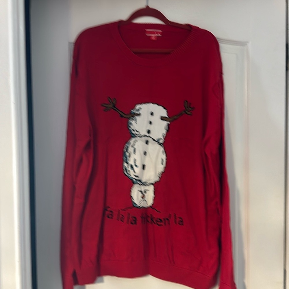 Christmas sweater.